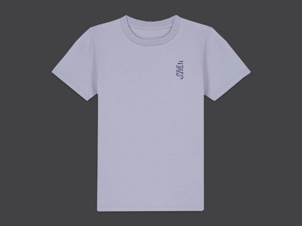 Kids logo t-shirt Lilac