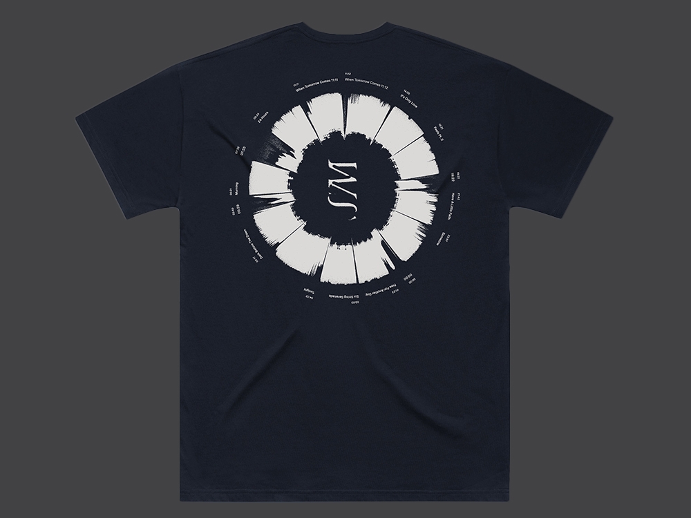 24 Hours T-shirt Dark Navy Blue