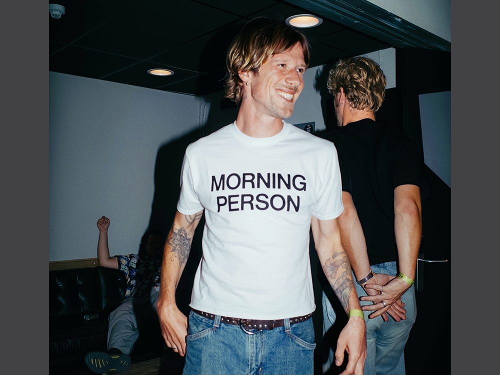 Morning Person T-shirt White