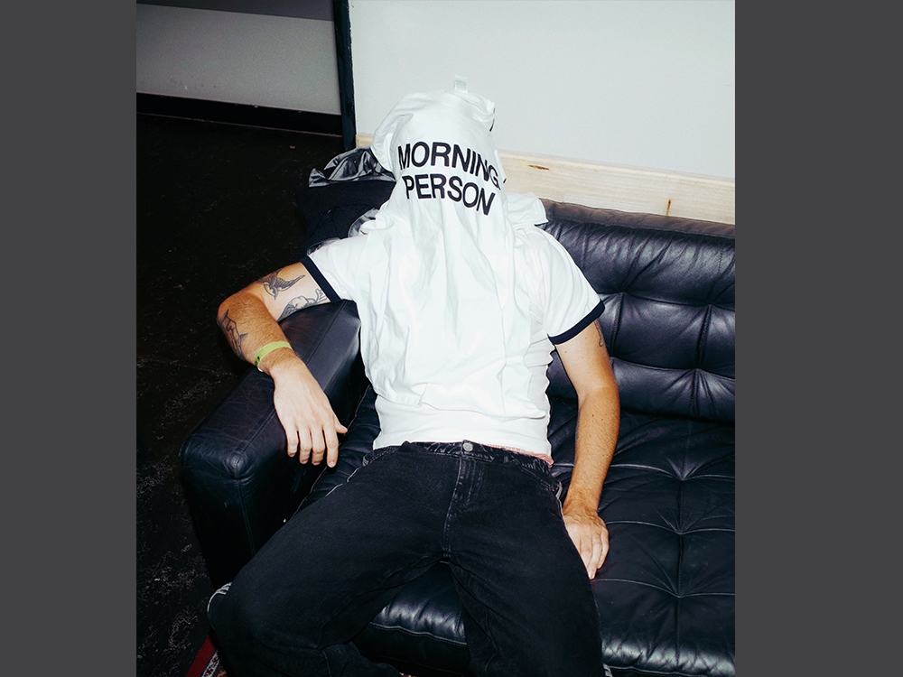 Morning Person T-shirt White